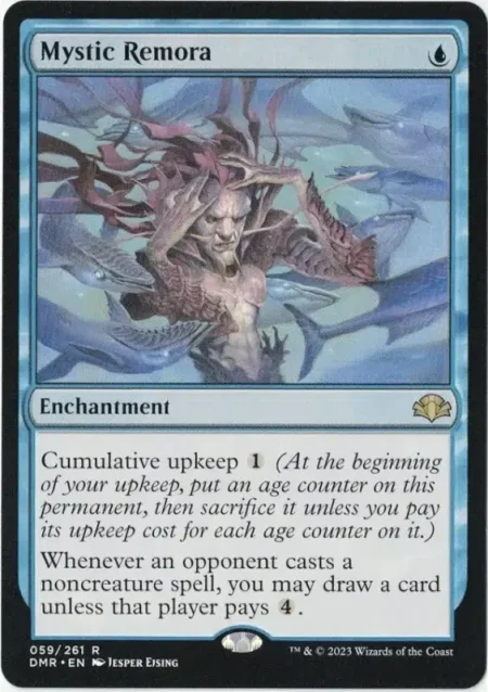 Mystic Remora Dmr Magic the Gathering Proxy