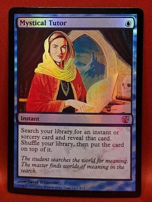 FOIL Mystical Tutor from the Vault: Exile Magic the Gathering Proxy