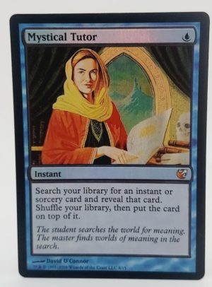 FOIL Mystical Tutor from the Vault: Exile Proxy
