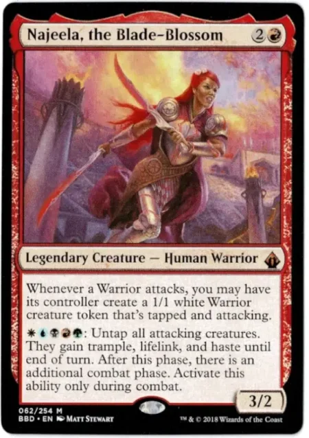 Najeela The Blade Magic the Gathering Proxy