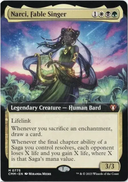 Narci Fabled Singer Magic the Gathering Proxy