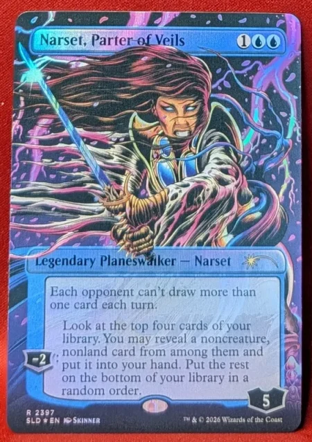 FOIL Narset, Parter of Veils (2397) from Secret Lair Drop Magic the Gathering Proxy