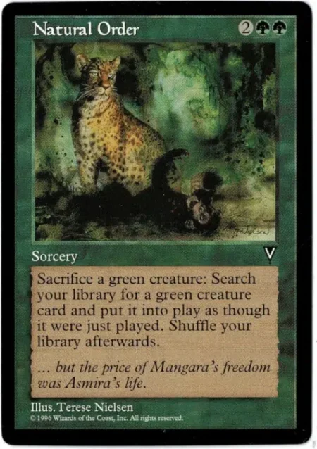 Natural Order Visions Magic the Gathering Proxy
