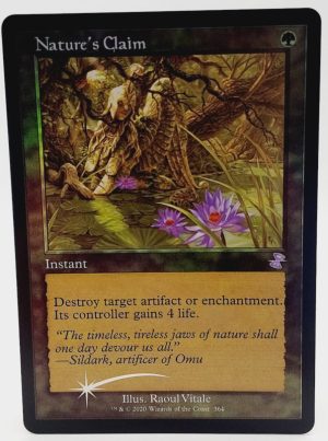 FOIL Nature's Claim from Time Spiral: Remastered Proxy