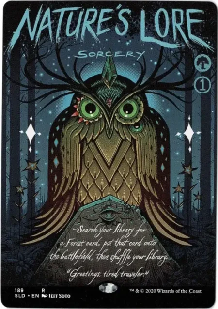 Natures Lore SLD Magic the Gathering Proxy