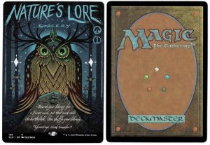 Nature's Lore from Secret Lair Drop Magic the Gathering Proxy
