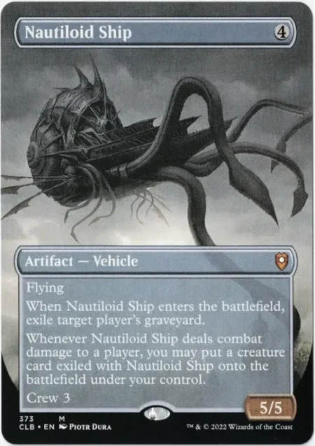 Nautiloid Ship Magic the Gathering Proxy