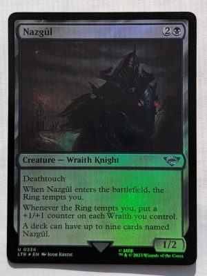FOIL Nazgul (336) from Universes Beyond: The Lord of the Rings: Tales of Middle-earth