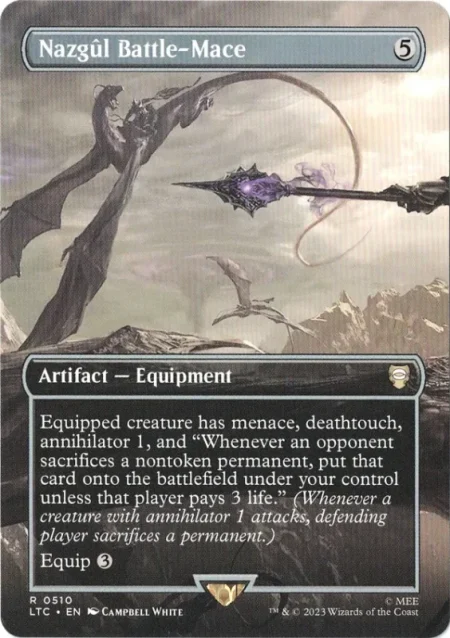 Nazgul battle mace – magic the gathering proxy
