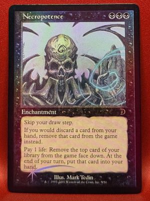 FOIL Necropotence from Deckmasters Magic the Gathering Proxy