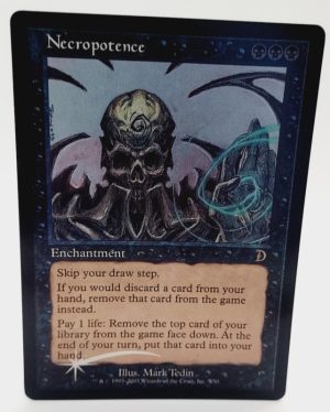 FOIL Necropotence from Deckmasters Proxy
