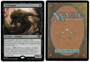 Nethergoyf from Modern Horizons 3 Magic the Gathering Proxy
