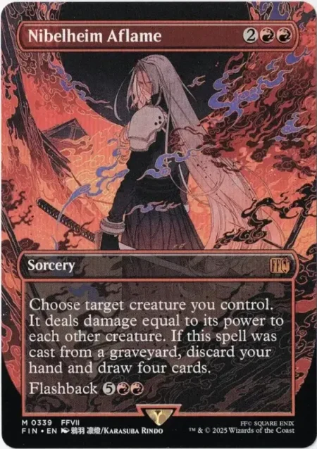 Nibelheim Aflame Magic the Gathering Proxy