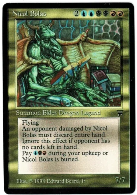 Nicol Bolas 1 Magic the Gathering Proxy
