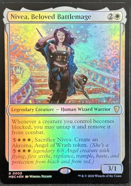 Nivea beloved battlemage – mtg proxy