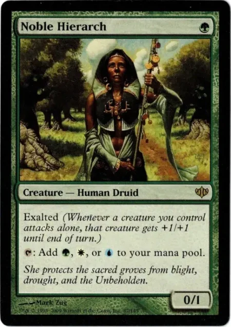 Noble Hierarch Con Magic the Gathering Proxy