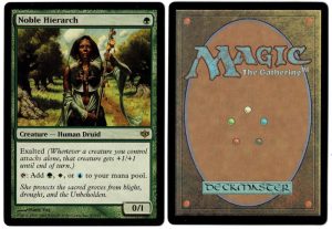 Noble Hierarch from Conflux Magic the Gathering Proxy