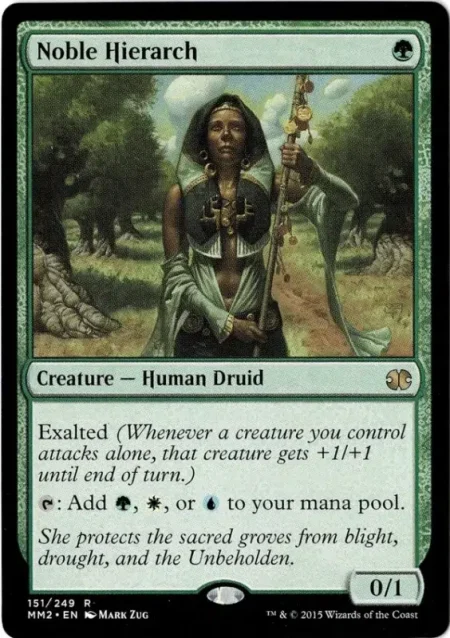Noble Hierarch Mm15 Magic the Gathering Proxy
