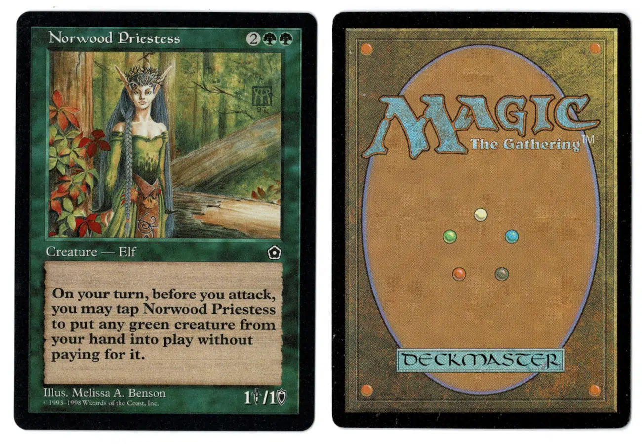 Norwood Priestess Magic the Gathering Proxy