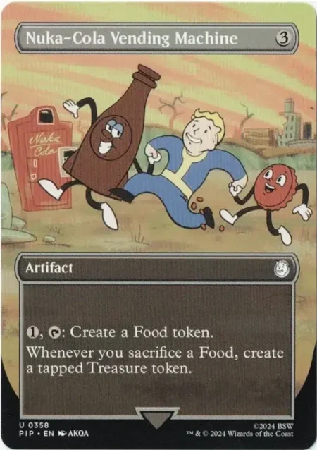Nuka Cola Vending Machine Magic the Gathering Proxy