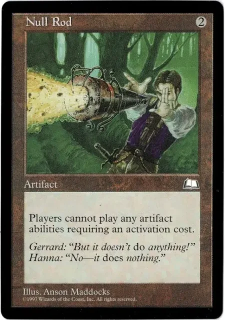 Null Rod Magic the Gathering Proxy
