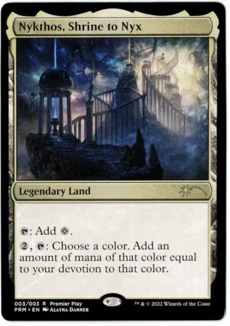 Nykthos Pro Tour Promo Magic the Gathering Proxy