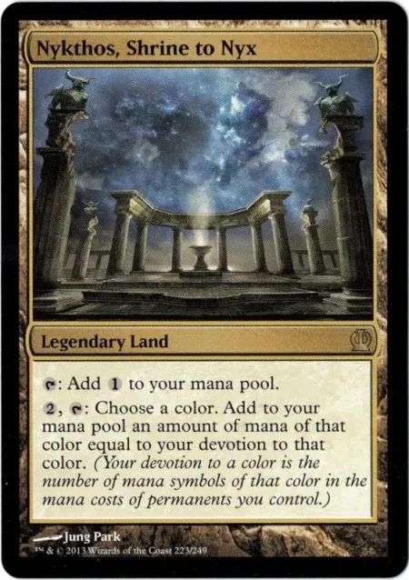 Nykthos Shrine To Nyx 1 Magic the Gathering Proxy