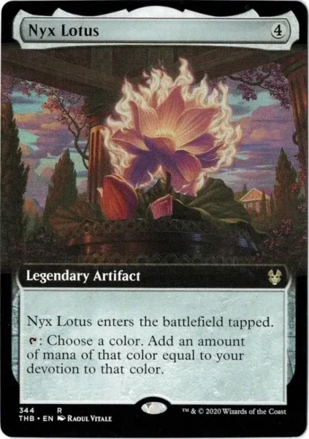 Nyx Lotus Ext Art Magic the Gathering Proxy