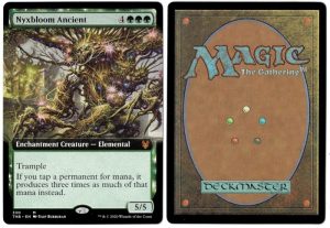 Nyxbloom Ancient (Extended Art) from Theros Beyond Death Magic the Gathering Proxy