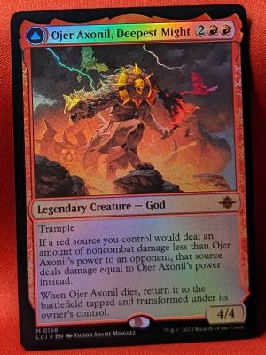 FOIL Ojer Axonil, Deepest Might from The Lost Caverns of Ixalan Magic the Gathering Proxy
