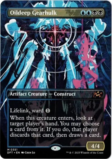 Oildeep Gearhulk Show Magic the Gathering Proxy