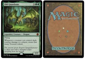 Old Gnawbone from Adventures in the Forgotten Realm Magic the Gathering Proxy