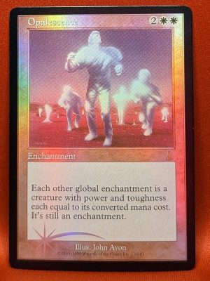 FOIL Opalescence from Urza’s Destiny Magic the Gathering Proxy