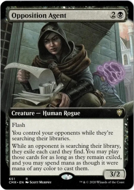 Opposition Agent Ext Art Magic the Gathering Proxy