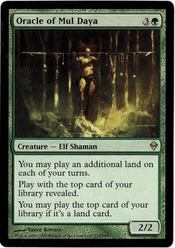 Oracle Of Mul Daya 1 Magic the Gathering Proxy