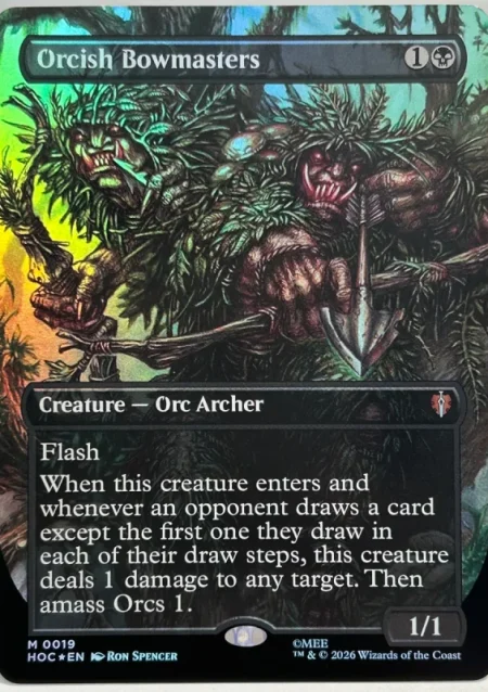 Orcish bowmaster hobbit – magic the gathering proxy