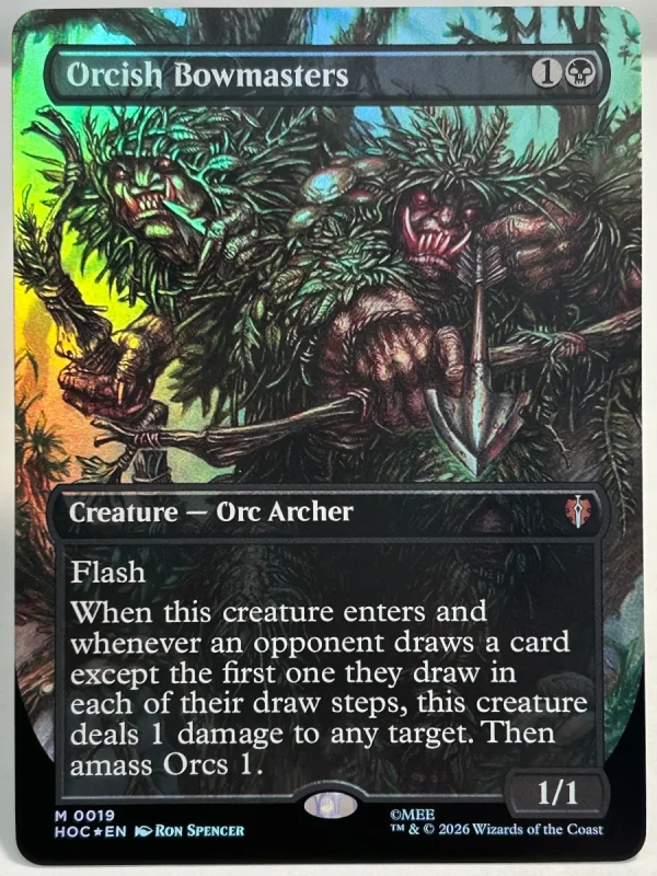 Orcish bowmaster hobbit – magic the gathering proxy