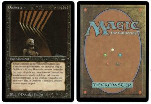 Oubliette from Arabian Nights Magic the Gathering Proxy