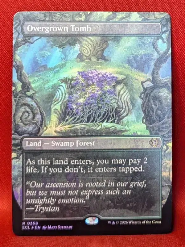 Overgrown tomb front – mtg proxy