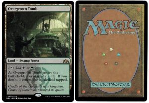 Overgrown Tomb from Guilds of Ravnica Magic the Gathering Proxy