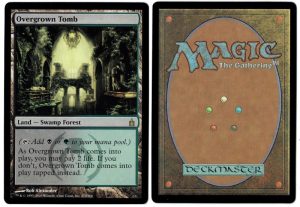 Overgrown Tomb from Ravnica Magic the Gathering Proxy