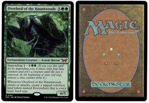Overlord of the Hauntwoods from Duskmourn: House of Horror Magic the Gathering Proxy
