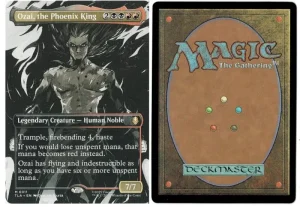 Ozai, the Phoenix King (0311) (Borderless) from Avatar: The Last Airbender Magic the Gathering Proxy