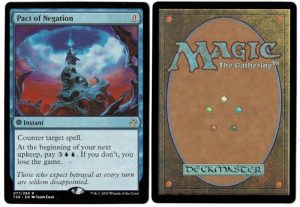 Pact of Negation from Time Spiral: Remastered Magic the Gathering Proxy