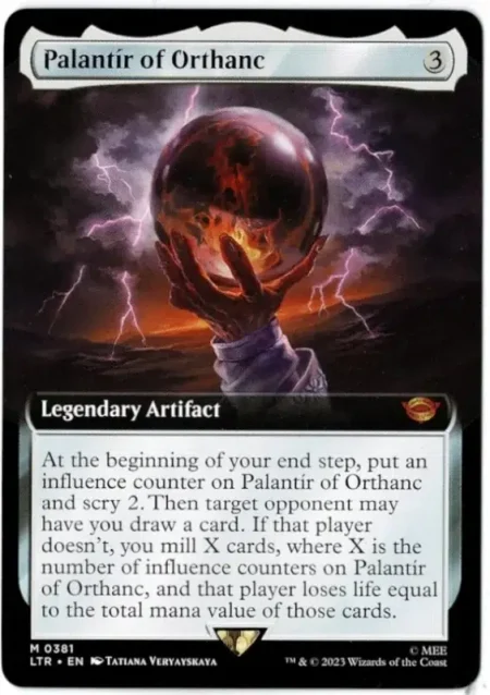Palantir Of Orthanc Magic the Gathering Proxy