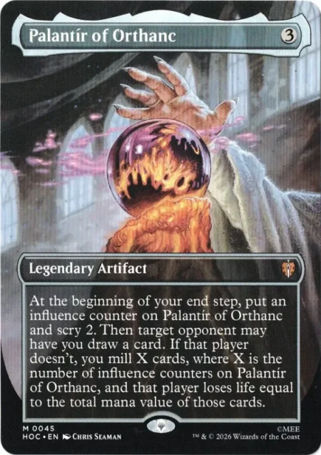 Palantir of orthanc hobbit – magic the gathering proxy