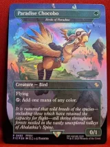 Paradise Chocobo Magic the Gathering MtG proxy card