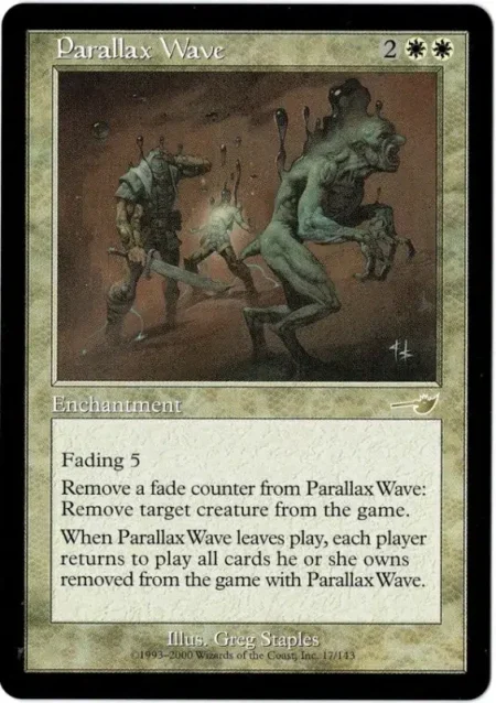 Parallax Wave Magic the Gathering Proxy