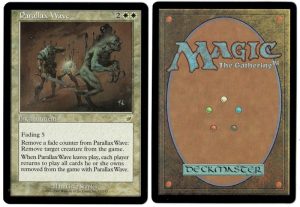 Parallax Wave from Nemesis Magic the Gathering Proxy