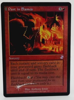 FOIL Past in Flames from Time Spiral: Remastered Proxy